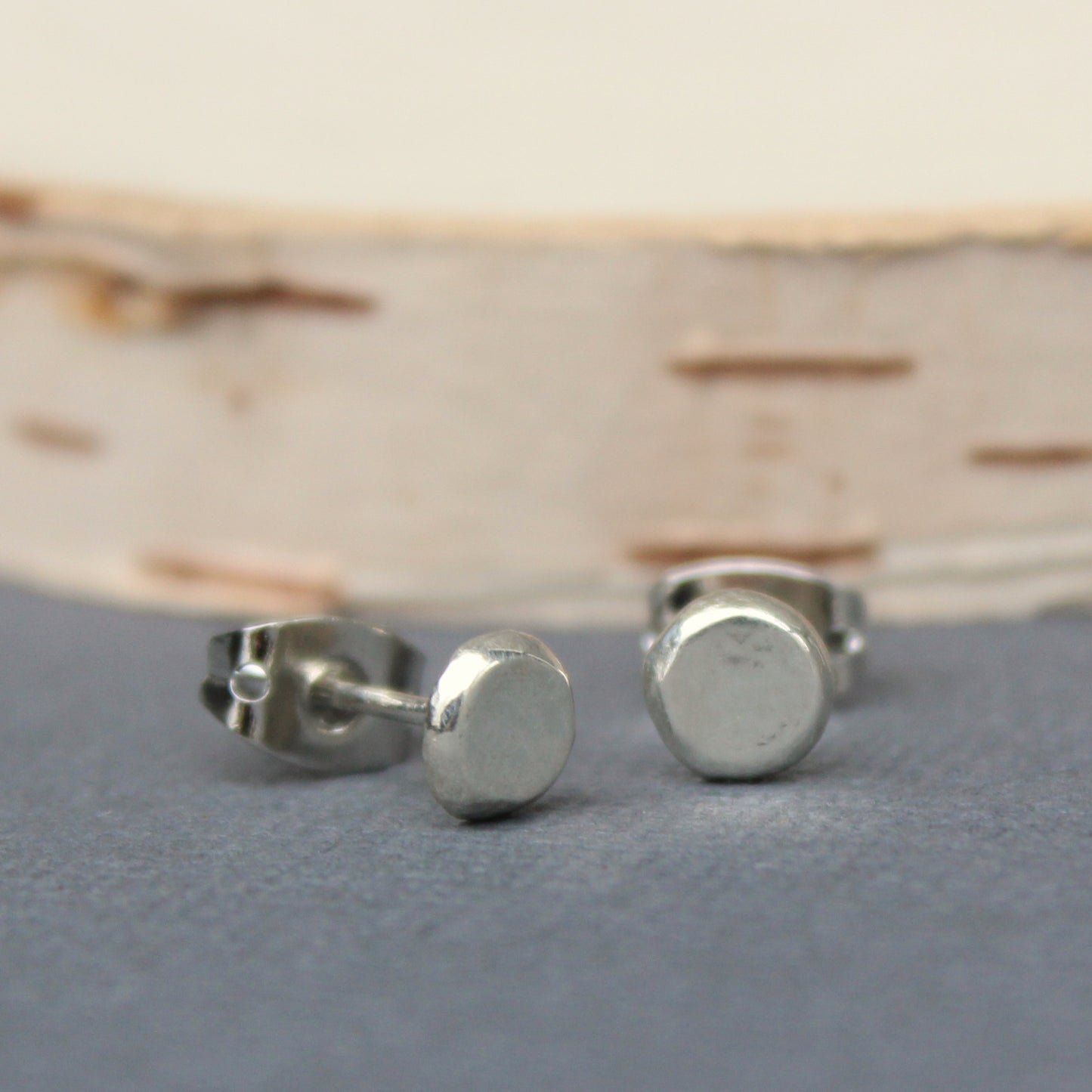 Silver Stud Earrings