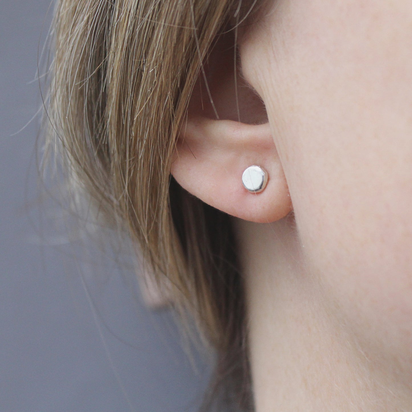 Silver Stud Earrings