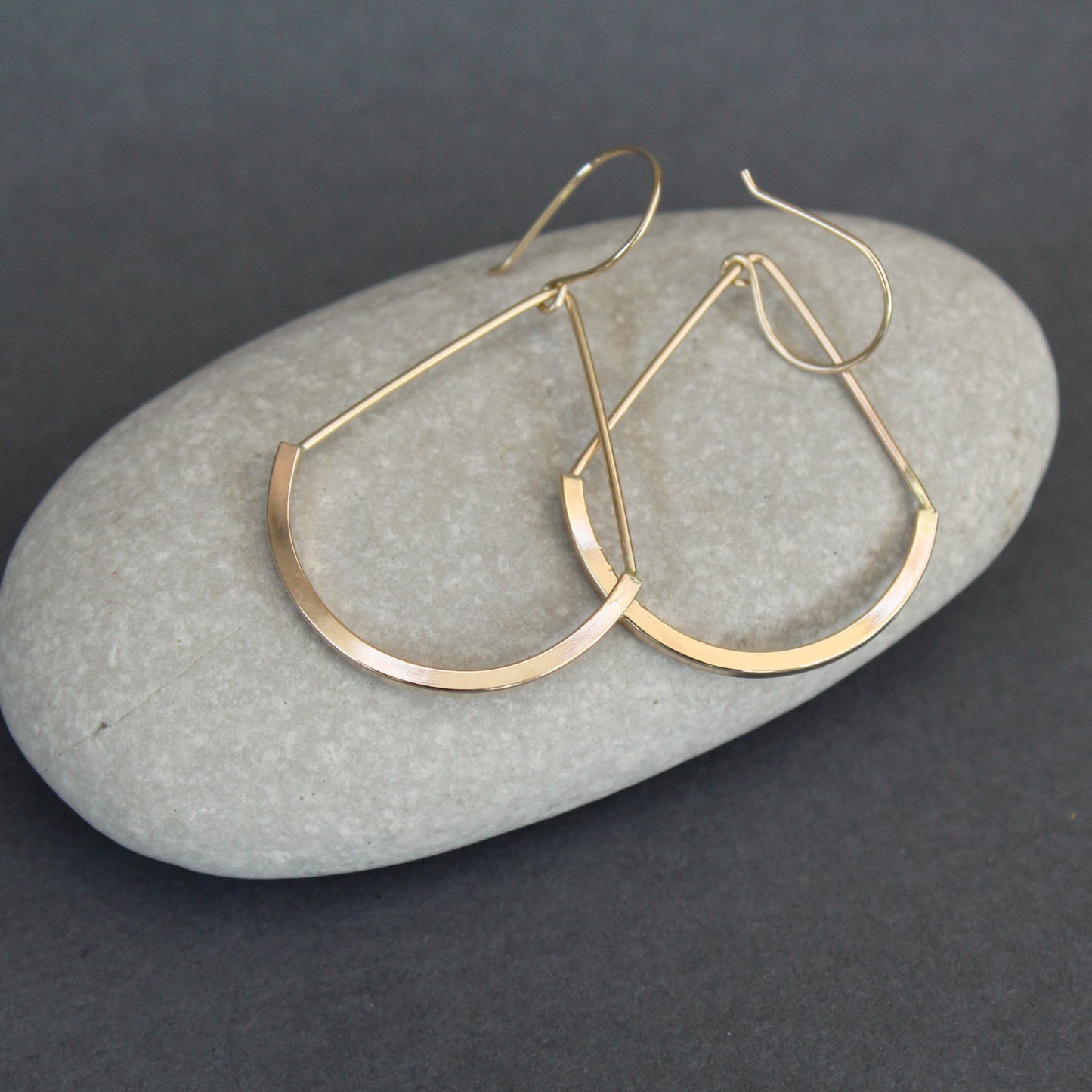 Bar Hoop Earrings