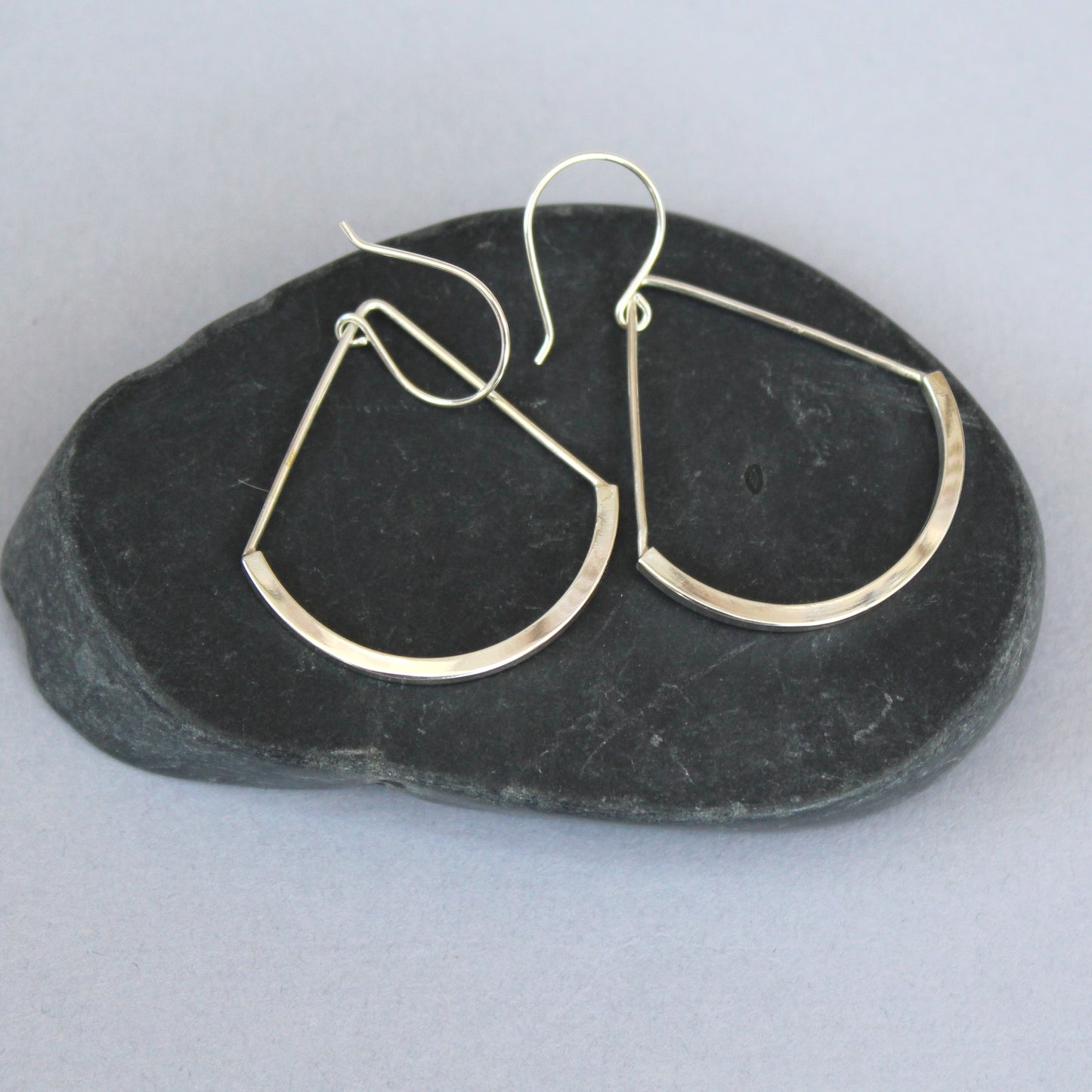 Bar Hoop Earrings