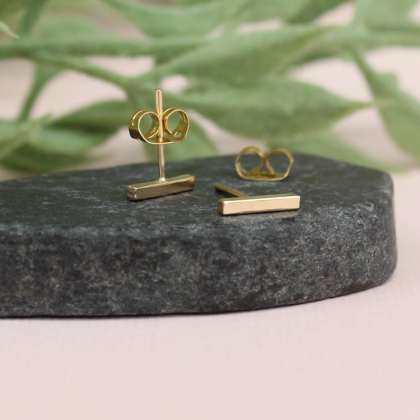 Bar Stud Earrings