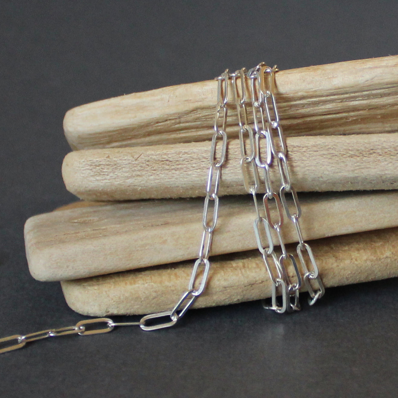 Flat Paperclip Chain