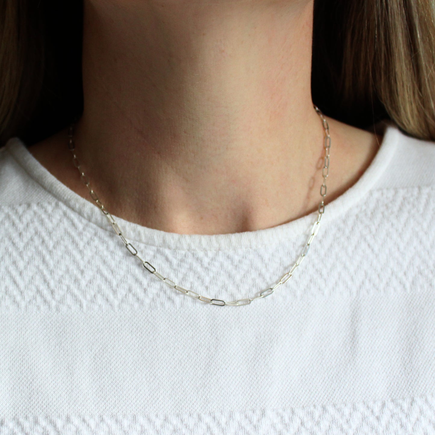 Flat Paperclip Chain