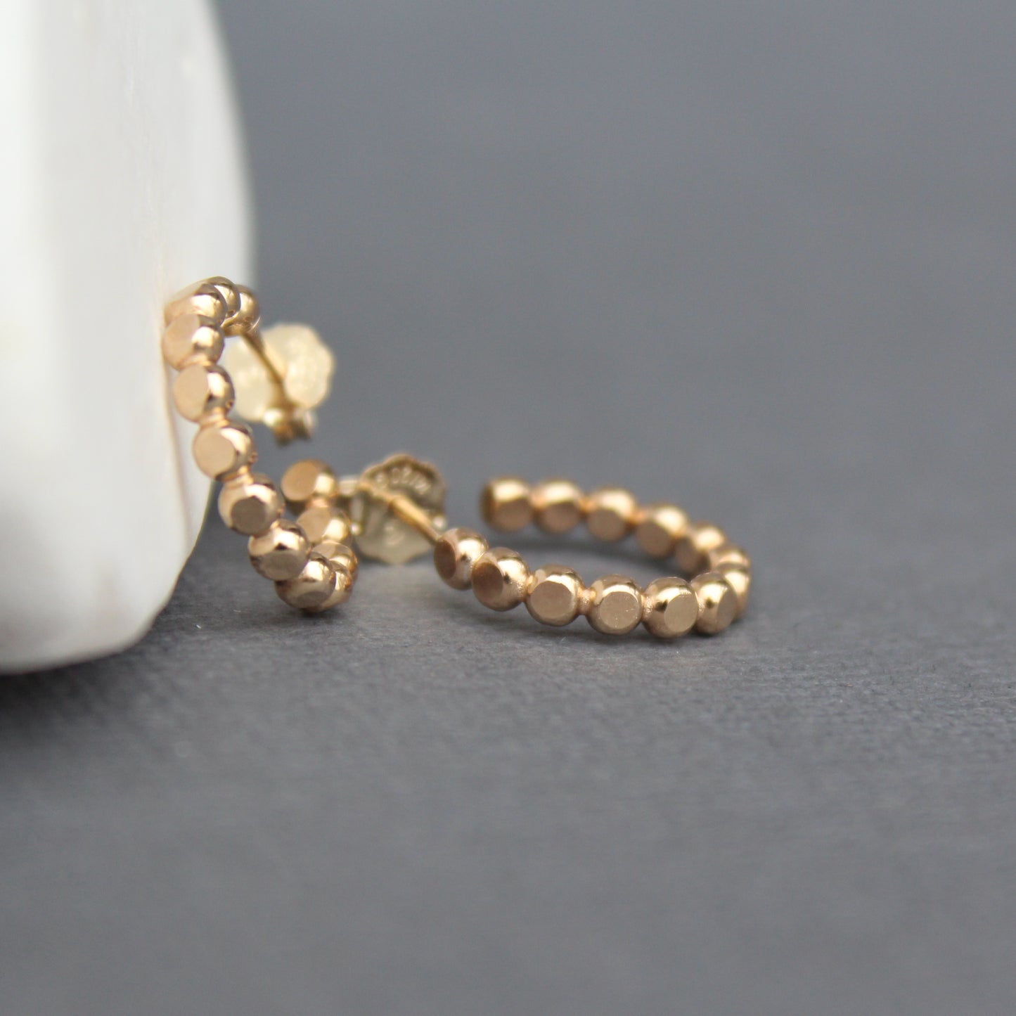 Beaded Hoop Earrings