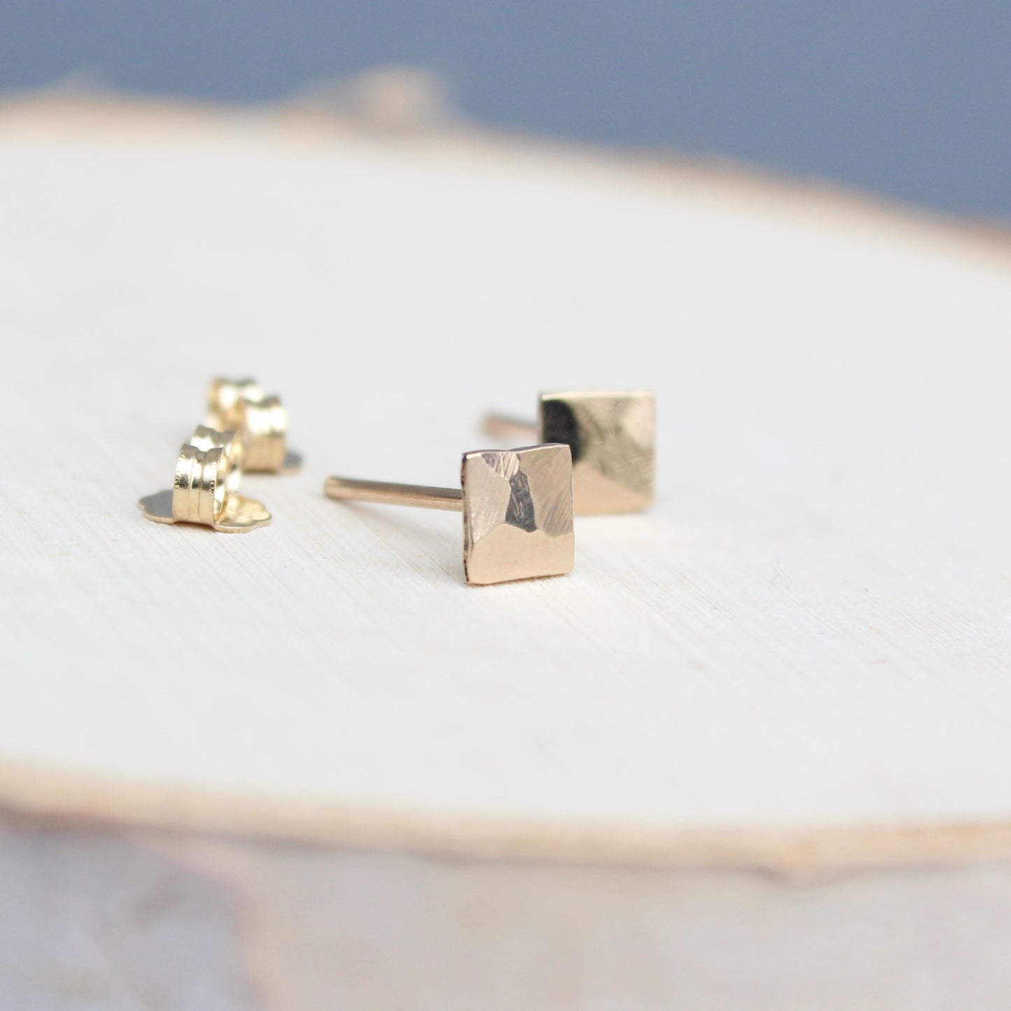 Square Stud Earrings