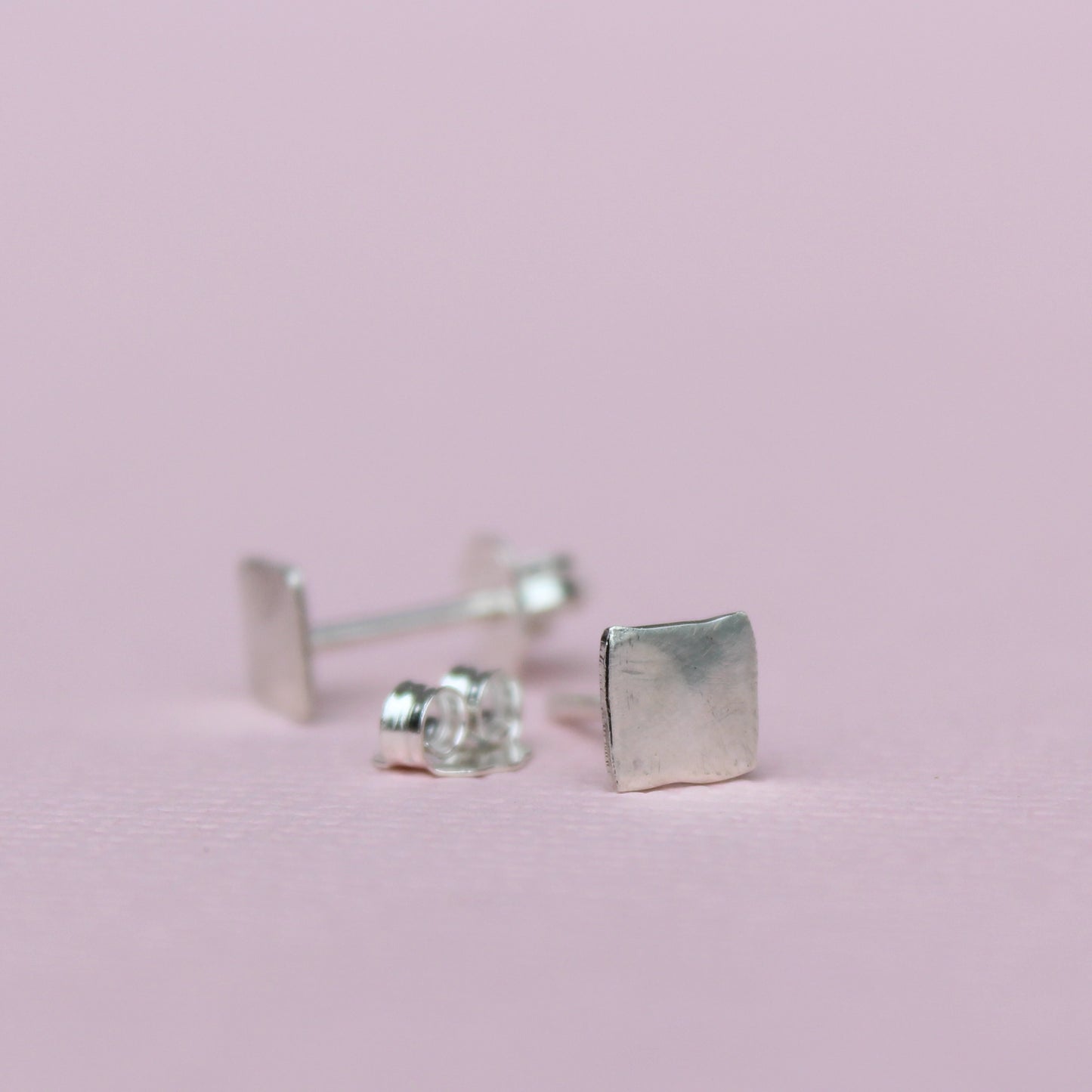 Square Stud Earrings