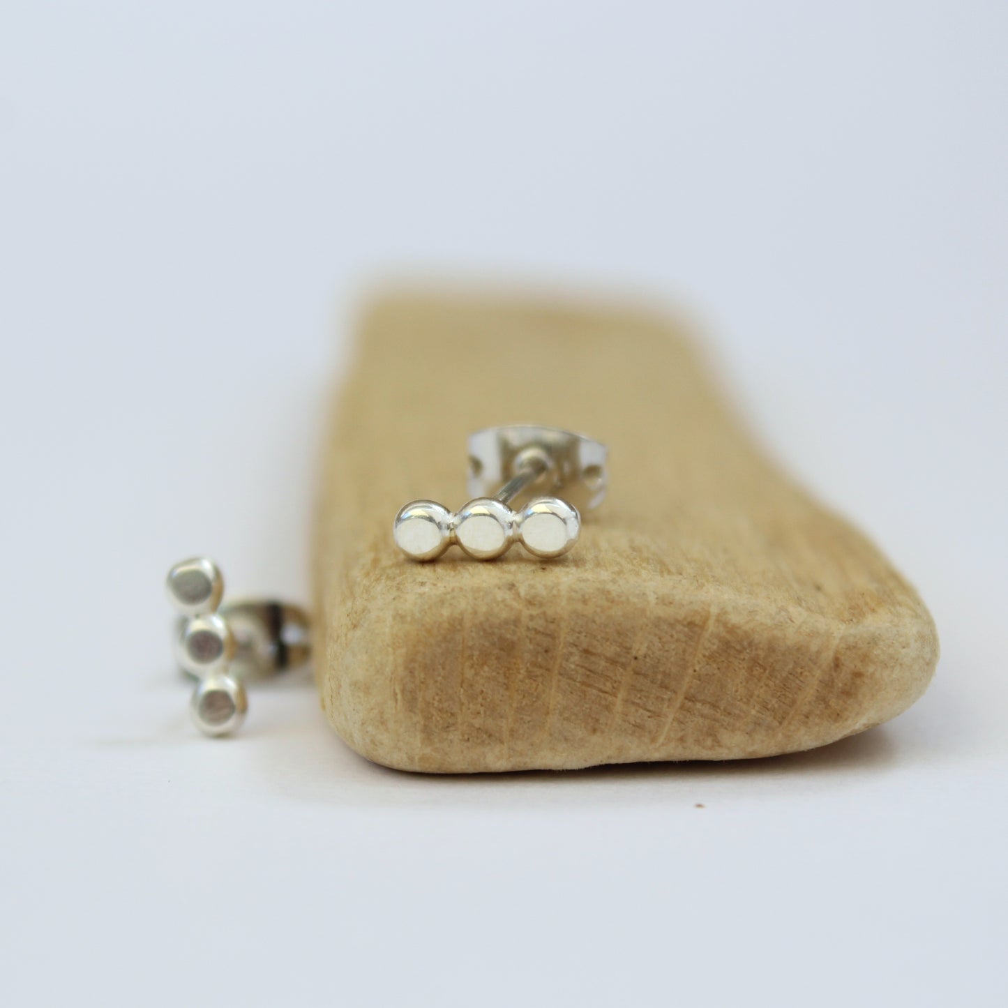 Beaded Stud Earrings