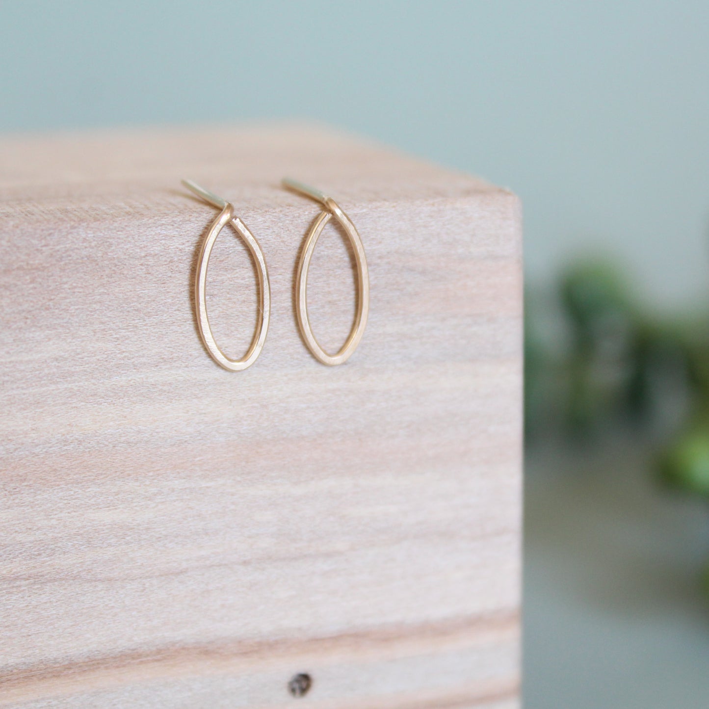 Rustic Stud Earrings