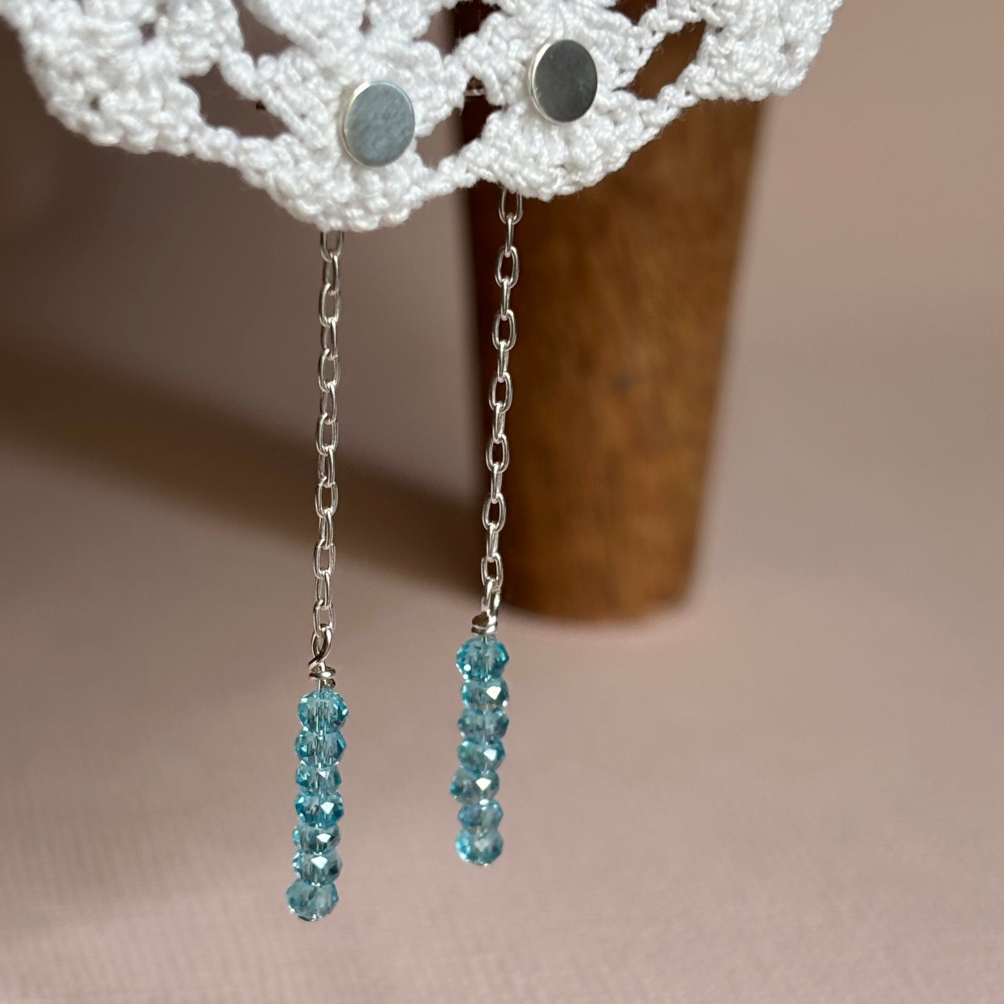 Dangle Stone Ear Jackets